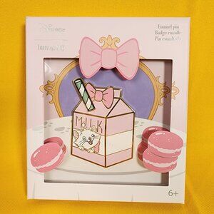 Loungefly Disney Aristocats Marie Milk Carton LE Enamel 3" Pin NEW